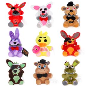 18cm Five Nights at Freddy Bear Fox Bonnie Chica Golden Freddy