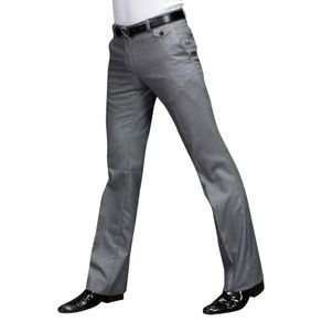 Men's Flared Trousers Formal Pants Bell Bottom Pant Dance White Suit Pants  Formal Pants for Men Size 28-37 - AliExpress