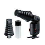 Godox AD-S9 Photography Accessories Aluminum alloy Snoot with Honeycomb Grid for WITSTRO Speedlite Flash AD180 AD360 AD200