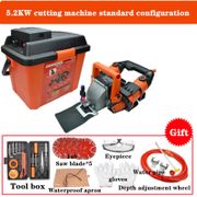 220V Electric Wall Chaser Groove Cutting Machine Wall slotting machine Steel Concrete cutting machine 5.2KW