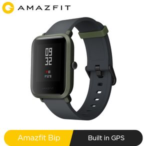 Original Amazfit Bip Smart Watch Bluetooth GPS Sport Heart Rate Monitor IP68 Waterproof Call Reminder ZEPP APP Alarm Vibration