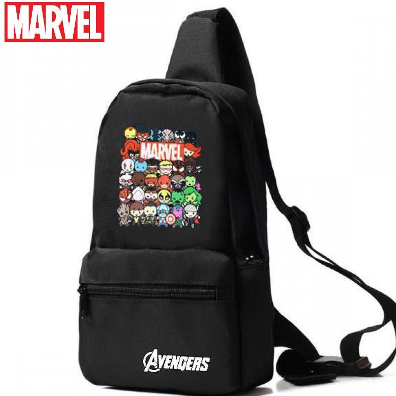 MINISO Marvel Backpack Comic Printed for Boys & Girls School Travel Bag  Knapsack