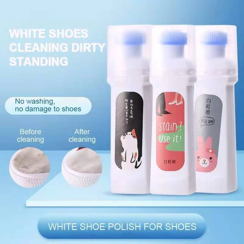 Little White Shoe Artifact White Shoe Cleaner Whitening Agent  Decontamination Brightening To Yellow Edge Shoe Polish