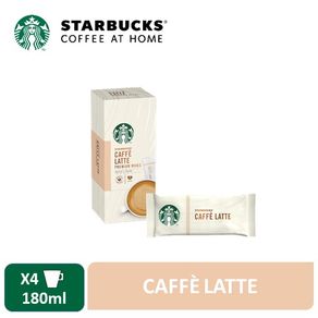 Starbucks Caffe Latte Premium Coffee Mix (3in1) Sticks 4 x 14g [Expiry Jun 2022]