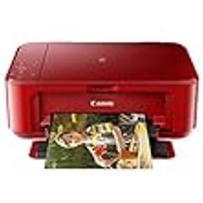 Canon PIXMA MG3670 - A4 Duplex All-in-One Inkjet Color Printer. Print, Scan and Copy. Wi-Fi & Wi-Fi Direct, Apple Airprint™ and Mopria™ Print Service. Red Color