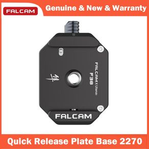 "Ulanzi FALCAM F38 Quick Release Plate Base Mount Bottom Plate W 1/4"" 3/8"" Screw"