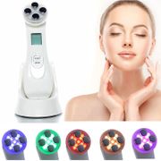 Facial Mesotherapy RF Radio Frequency LED Photon Device Face Lifting Massager