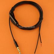 diy earphone with mic TPE soft wire universal wire
