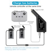 mavic mini 2 car charger battery charger with USB port remote control charging for dji mavic mini 2 drone accessories