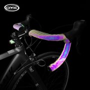 Road Cycling Handlebar Tape Reflective Bicycle Handlebar Tape Light Weight Bar Tape Bike Tape Wrap EVA Pu Leather Accessories