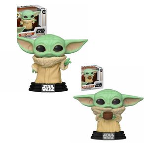 Funko Star Wars Yoda Baby THE CHILD #368 The Child with Cup 378# Vinyl Figure Dolls Bobble-Head Toys New Action Figures Toys