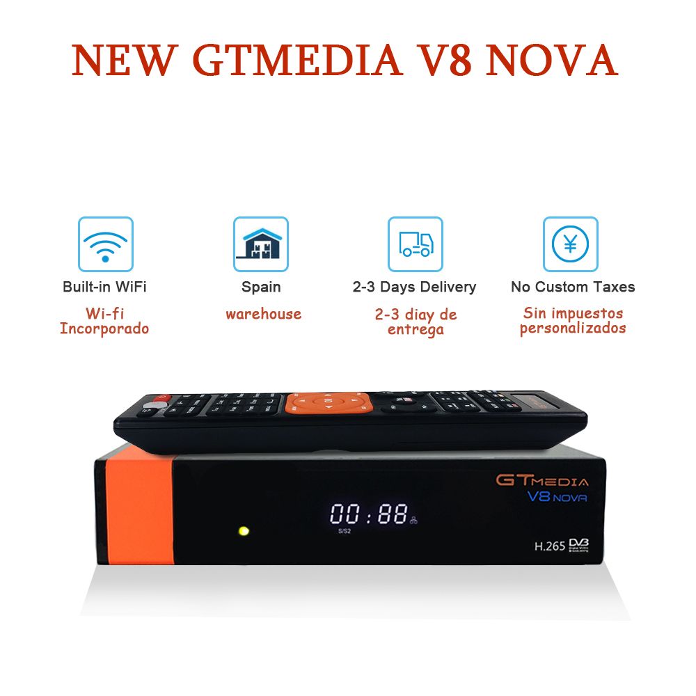 GTMedia V8 Nova, Receptor Satélite (FreeSat V8 Nova)