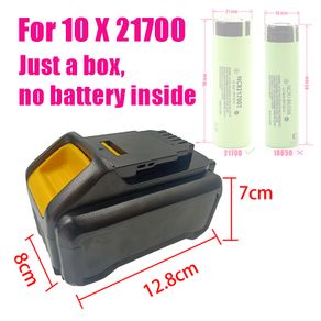 LB2X4020 Li-ion Battery Plastic Case Charging Protection Circuit Board PCB  Box Shell For Black Decker