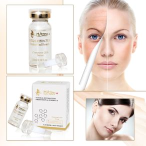 QBEKA Natural Coenzyme Q10 Face Serum Anti Wrinkle Anti-aging Tighten Whiten EGF Collagen Pure Hyaluronic Acid Skin Care Essence