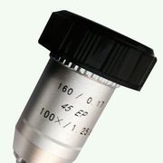 100X 195N Semi Plan Achromatic Objective Lens 160/0.17 Thread Diameter 20.2mm for Medical Biological Microscope Bio-Microscope