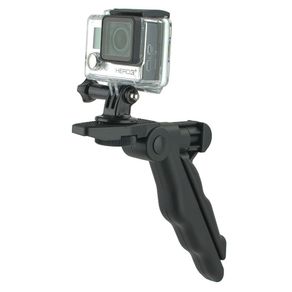 Revolver w/ 1/4-20 screw Action Camera, GoPro Adapter Included. Mini Tripod and Monopod. Ultra Compact camera companion, an esse