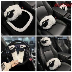 Cute Flower Car Neck Pillow Cushion Soft Car Headrest Waist Pillow