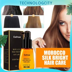 Eelhoe Anti Frizz Hair Essence Repair Care Perm Dyed Dry Split Hair Moisturizing Supple Hair Care Essential Oil Nourishing Soft Improving Frizz LIFE