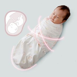 Babies Sleeping Bags Newborn Baby Cocoon Swaddle Wrap Envelope 100%Cotton 0-3  Months Baby