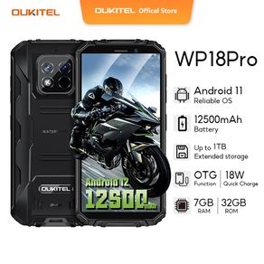OUKITEL WP18 Pro（5.93'' HD+ Display 12500mAh Android 12 7GB+64GB Rugged Smartphone）Mobilies phone