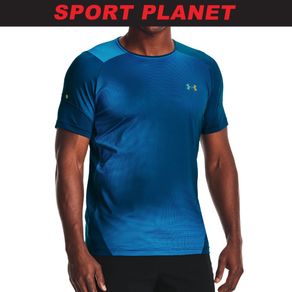 Under Armour Men HG Rush 2.0 Print SS Shirt Baju Lelaki (1361425-436) Sport Planet 31-7