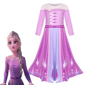 NEW Frozen 2 Elsa dress Princess cosplay costume