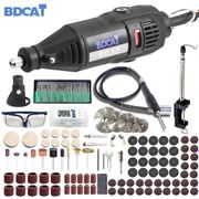 BDCAT 180w Dremel Electric Rotary Grinder Tool Mini Drill Grinding Engraving Pen Polishing Machine with Power Tool Accessories