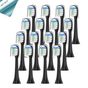 16pcs Soocas X3 X1 Toothbrush Heads with cap for Xiaomi Mijia Sonic Electric Ultrasonic 3D High-density Electric