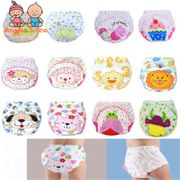10pc/lot  Baby Training Pants Baby Diaper Reusable Nappy Washable Diapers Cotton Learning Pants 19 Designs