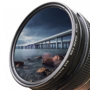 New Hot ND2-400 Neutral Density ND Filter Fader Variable Adjustable Optical Glass Lens