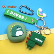 【In Stock】New Samsung Galaxy Buds Pro Case Cartoon Cute Dinosaur Pendant Silicone Soft Shell Samsung Bluetooth Buds Live Headset Protective Case Cover
