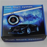 Auto Car Starline Alarm Engine Push Start Stop Button RFID Lock Ignition Switch Keyless Entry System Starter Anti-theft System