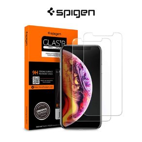 [2 Pack] Spigen iPhone 11 Pro Max / XS Max Screen Protector Glas.tR SLIM HD