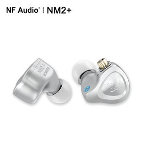 NF Audio NM2+ Dual Cavity Dynamic In-ear Monitor Earphone Aluminum shell with Adaper(6.35 to 3.5) 2 Pin 0.78mm Detachable Cable