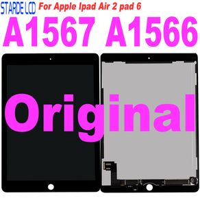 replace LCD Display Screen Touch Digitizer For iPad Air 2 A1566 A1567 Assembly