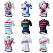 JPOJPO Women Cycling Jersey Shirt Top MTB Maillot Ropa Ciclismo Summer Short Sleeve Bicycle Jersey Pro Team Sport Bike Clothing