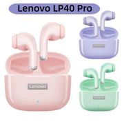 Lenovo LP40 Pro TWS Earphones Bluetooth 5.0 True Wireless Headphones Gaming Touch Control Sweatproof Sport Headset In-ear with Mic