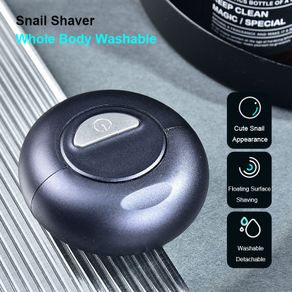 Snail Shaver Mini Electric Portable Shaver Small Travel Men Carry-on Fully Washable
