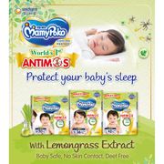 [4 packs] MamyPoko Antimos Extra Dry Protect Taped Diaper Anti Mosquito Baby Diapers (100% real)