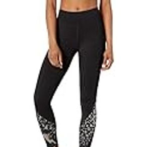 Reebok Women's Standard Leggings, Night Black, X-Large