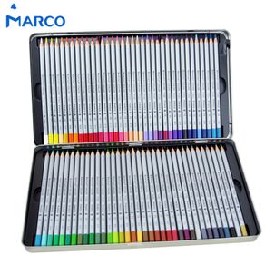 Set Of 12 (h-9b) Marco Raffine Iron Box Sketch Pencils For Drawing
