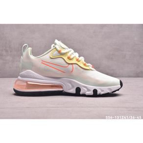 "Cheap Nike2199 Air Max 270 React Bauhaus"" Men Women Sports Running Walking Casual shoes white"