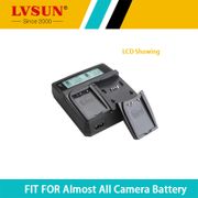LVSUN Universal AHDBT-401 AHDBT401 AHDBT 401 Battery Dual Charger With Car adapter For Canon Nikon GoPro Hero 4 4+ Hero4 GoPro
