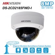 Hikvision DS-2CD2185FWD-I 8MP Dome IP Camera With SD Card Slot POE H.265+ Outdoor Security Weatherproof IP67 Night Vision IR 30m