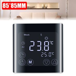 LCD Digital Thermostat Touchscreen Room Thermostat Underfloor Wall Heater