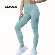 Women Yoga Pants Super Stretchy Gym Tights Energy Seamless Tummy Control High Waist Sport Leggings Purple Running Pants Women