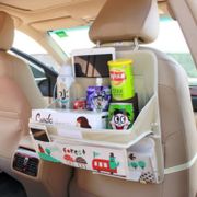 Cute Car Rear Seat Back Storage Bag Hanging Nets Pocket Trunk Bag Organizer Auto Stowing Tidying Interior Accessories Supplies
