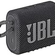 JBL GO 3 Portable Waterproof Speaker, Black