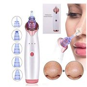 Vacuum Blackhead Remover Face Deep Nose Cleaner T Zone Pore Acne Pimple Removal Suction Facial Diamond Beauty Clean Skin Tool