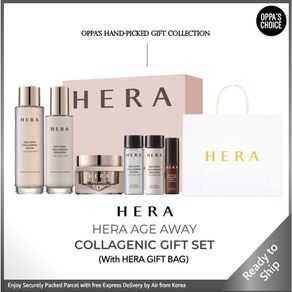 [READY TO SHIP/BEST SKINCARE SET] HERA AGE AWAY COLLAGENIC 3-STEP GIFT SET